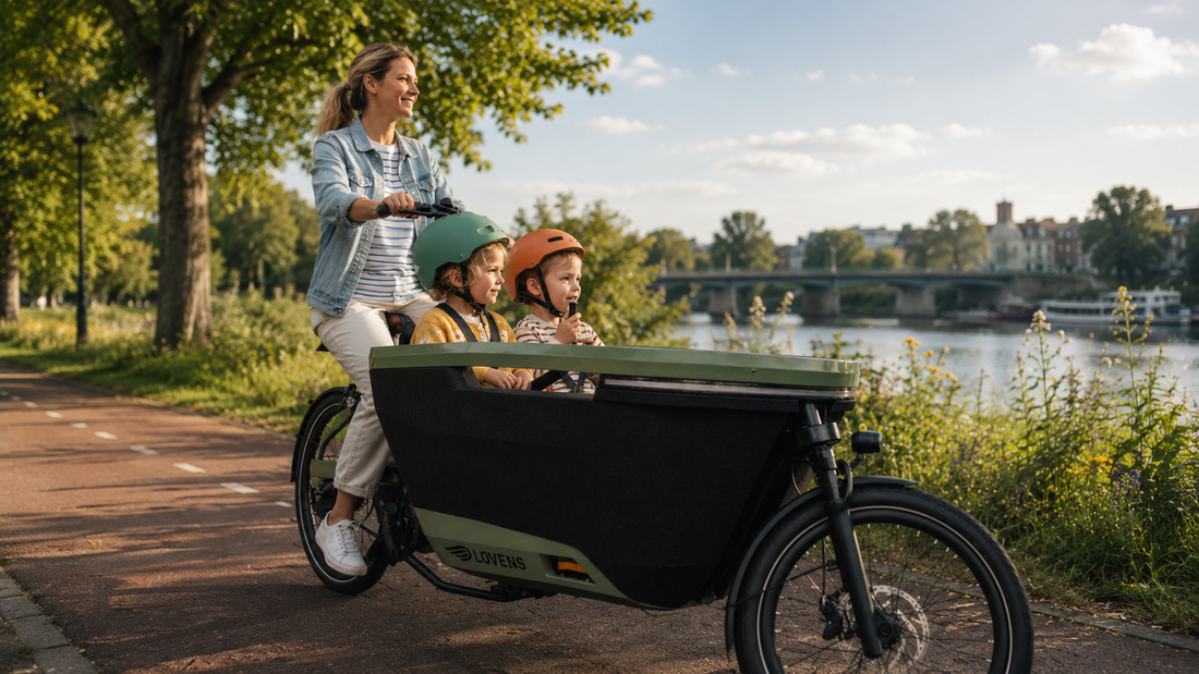 De beste Lovens bakfiets accessoires voor de Explorer 1 S50, S75 en S85